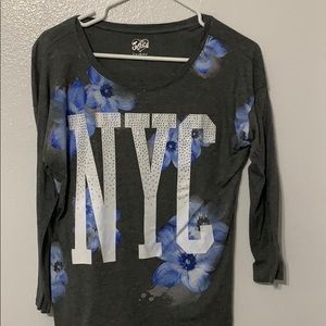 Justice Girls NYC Long-Sleeve Tee